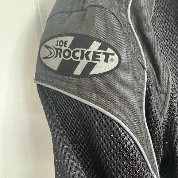Joe Rocket Pheonix Mesh Motorcycle Armored Riding Jacket Black Small - Picture 6 of 15